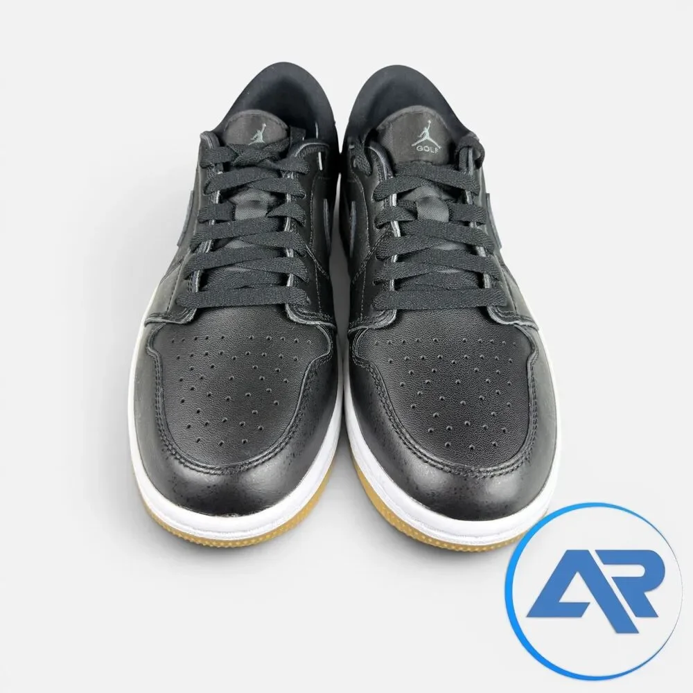 Nike Air Jordan Retro 1 Low Golf Shoes 'Black Gum' Men's Size 8 DD9315-005